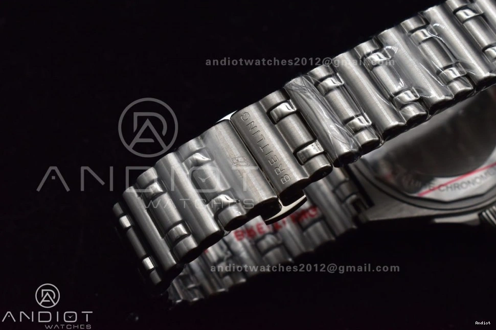 Best Factory Blue SS Bracelet GMT Breitling Dial Chronomat 40mm BLS 1:1 Automatic Edition On A2836 0508